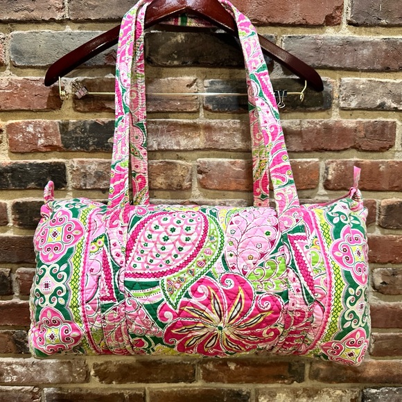 Vera Bradley Bags Vera Bradley Duffle Pinwheel Pink Poshmark